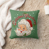 Santa No, 1 Season's Greetings クッション (ブランケット)