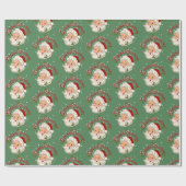 Santa No. 1 Season's Greetings ラッピングペーパー (フラット)