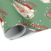 Santa No. 1 Season's Greetings ラッピングペーパー (ロールコーナー)