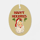 Santa No. 2 メタルオーナメント (正面左)