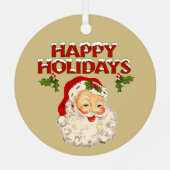 Santa No. 2 メタルオーナメント (裏面)