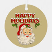 Santa No. 2 メタルオーナメント (正面)