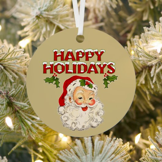 Santa No. 2 メタルオーナメント (インサイチュ)