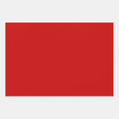 Santa No 2 Happy Holidays ラッピングペーパーシート (正面3)