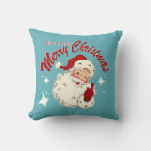 Santa No 4 Merry Christmas クッション (正面)