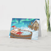 Santa Off Duty カード (正面)