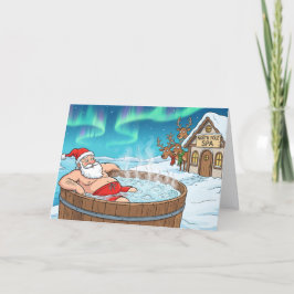 Santa Off Duty カード