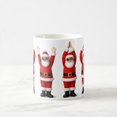 Santa Ohio Midwestern Party O-H-I-O Christmas コーヒーマグカップ (中央)