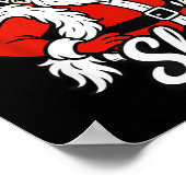 Santa On His Slay Christmas Season Party ポスター (角)