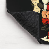 Santa Ong Down Chimney Shirt Funny Naughty Xmas Sa マウスパッド (コーナー)