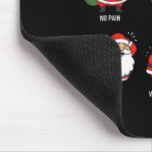 Santa Pain Scale Funny Christmas Design For Nurse  マウスパッド (コーナー)