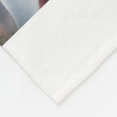 Santa Paws Bengal Cat Christmas Personalized  フリースブランケット (角)