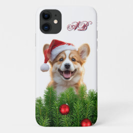 Santa Paws Corgi Holiday iPhone Design iPhone 11 ケース