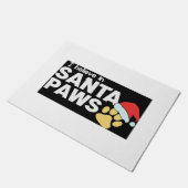 Santa Paws Door Mat ドアマット (アングル)