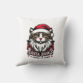 Santa Paws Is Coming To Town クッション (裏面)
