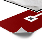 Santa Paws Is Coming To Town Christmas ポスター (角)