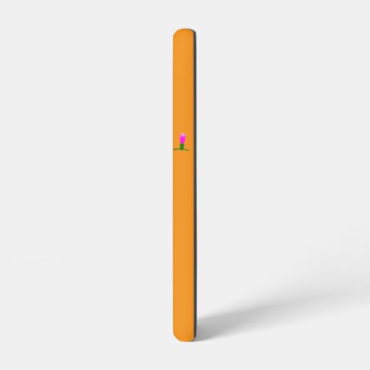 Santa Paws Is Here Cat Galaxy Case – Orange Samsung Galaxyケース (左側面)