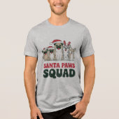Santa Paws Squad Tee トライブレンドＴシャツ (正面)