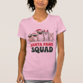 Santa Paws Squad Tee Tシャツ (正面)