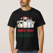 Santa Paws Squad Tee Tシャツ (正面)