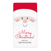 Santa Personalized ラベル (正面)