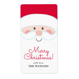 Santa Personalized ラベル
