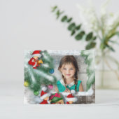 Santa Photoポストカードからのサプライズ シーズンポストカード (スタンド正面)