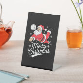 Santa Playing Volleyball Christmas Pajama Cool Spo 台座サイン (インサイチュ)