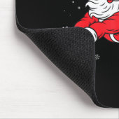 Santa Playing Volleyball Christmas Pajama Cool Srt マウスパッド (コーナー)