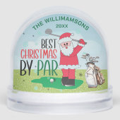 SANTA PLAYS GOLF BEST CHRISTMAS BY PAR NAME YEAR (正面)