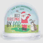 SANTA PLAYS GOLF BEST CHRISTMAS BY PAR NAME YEAR (裏面)