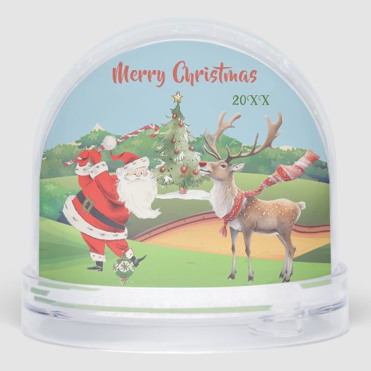 SANTA PLAYS GOLF TEES THE SEASON (裏面)