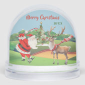 SANTA PLAYS GOLF WITH REINDEER (正面)