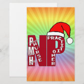 SANTA PMH-NPビッグレッド 便箋 (正面/裏面)