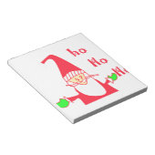 Santa.pngからホホホホメリークリスマス ノートパッド (アングル)