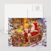 Santa_Preparing1 シーズンポストカード (正面/裏面)