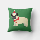 Santa Pug クッション (裏面)