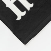 Santa Reindeer Rudolph Xmas Group Costume  フリースブランケット (角)