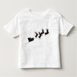 Santa * Reindeer Toddler Tシャツ