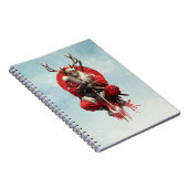 Santa Reindeer Warrior – Holiday Battle Edition ノートブック (右側)