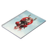 Santa Reindeer Warrior – Holiday Battle Edition ノートブック (左側)