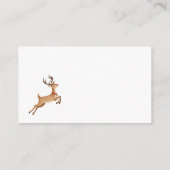 Santa Reindeers Christmas エンクロージャーカード (裏面)