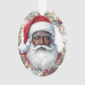 Santa Return Address Label  オーナメント (裏面)