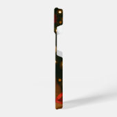 Santa Ribbon Cat iPhone 14 Case iPhoneケース (左側面)