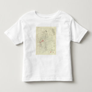 Santa Rosaの地震によって破壊される部分 トドラーTシャツ