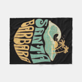 Santa Rra  フリースブランケット (正面(横))