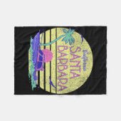 Santa Rra _5  フリースブランケット (正面(横))