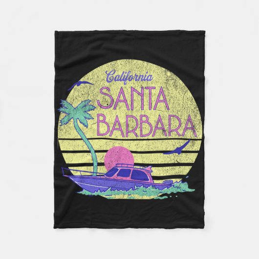 Santa Rra _5  フリースブランケット (正面)