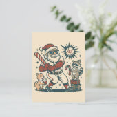 Santa’s 67 Christmas Baseball Meme ポストカード (スタンド正面)