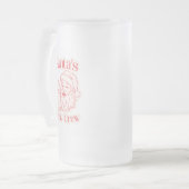 Santa’s Brew Crew Christmas フロストグラスビールジョッキ (正面左)